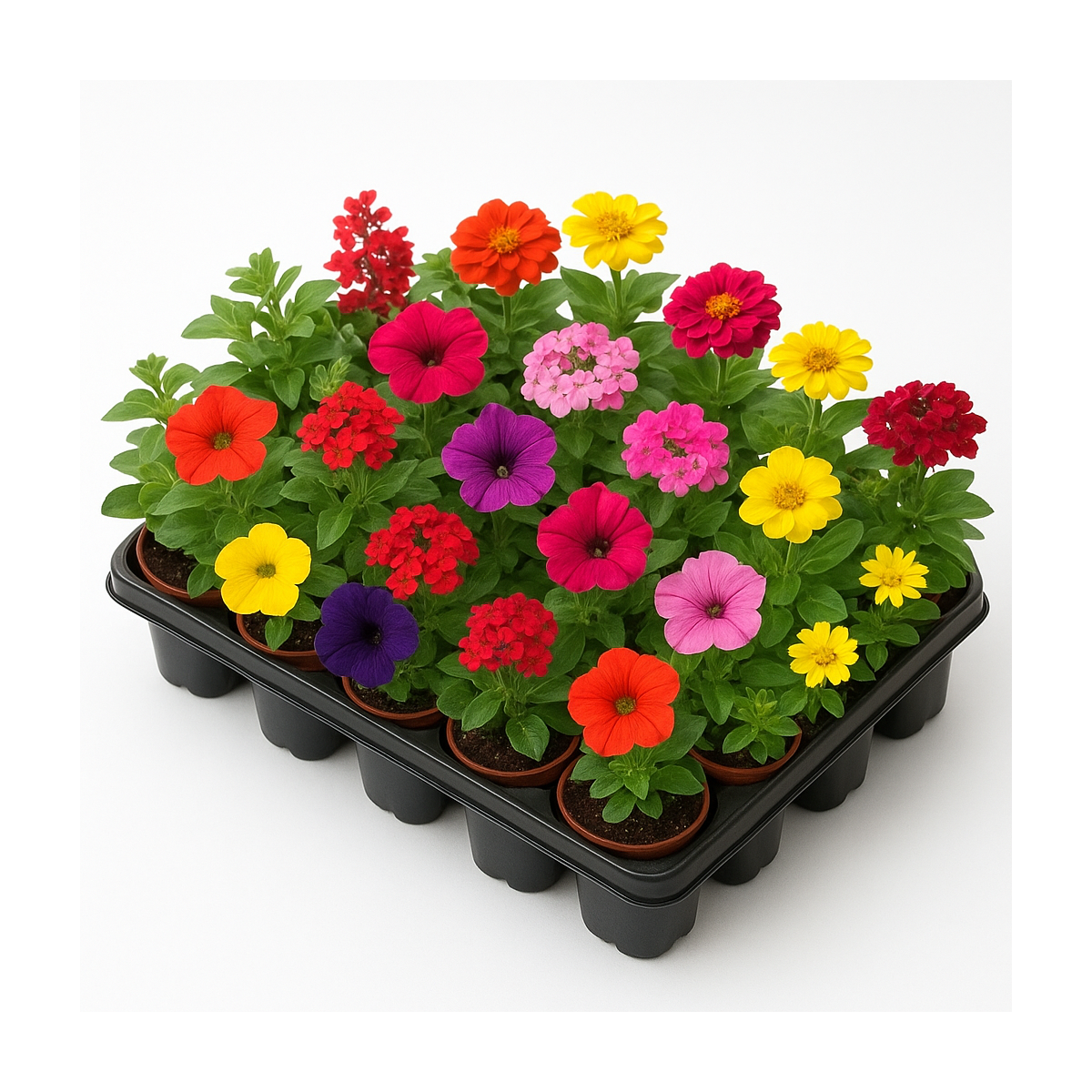 Sortiment Balkonblumen